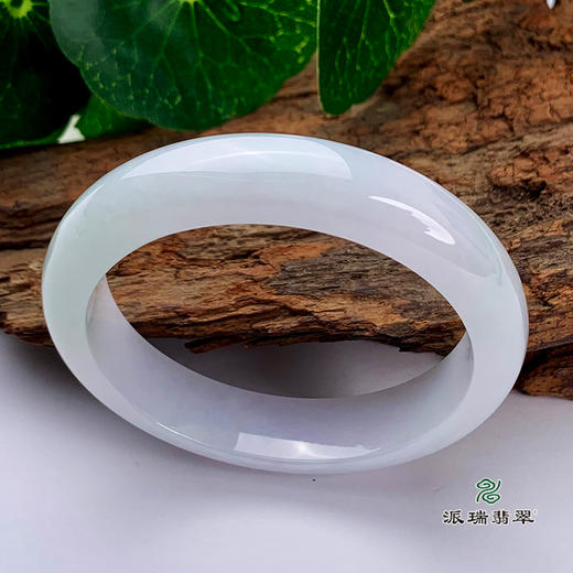 派瑞翡翠 翡翠手镯 糯种 紫色 商品图0