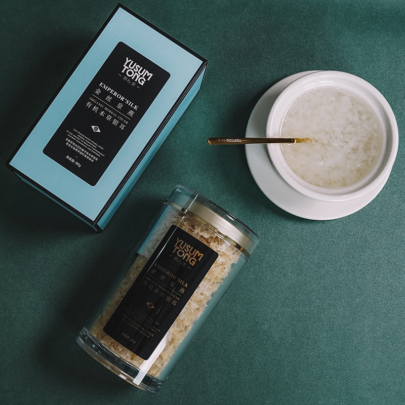 【大眼睛-2月】羽心堂皇燕银耳 金丝皇燕有机本草银耳80g 国内发货