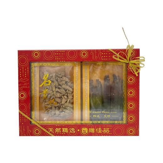 高丽参130G+花旗参粒（小）70G组合 商品图0