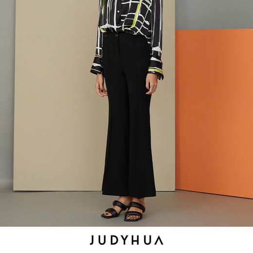 JUDYHUA 垂感修身喇叭裤 商品图1