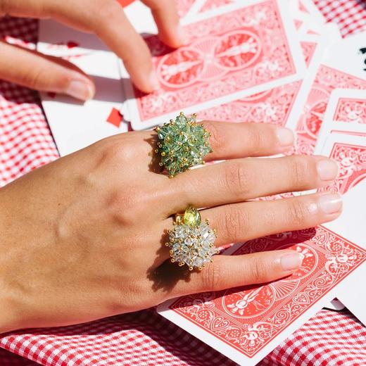 订购6周到｜Annele-Katy Perry 同款-Lush Life-繁茂生命 戒指［芬兰设计师］ 商品图6