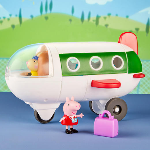 T孩之宝      F3557    小猪佩奇空中旅行套装 商品图1