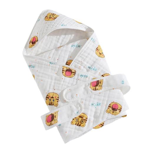 【限时特惠】爆款全棉纱布包被新生儿抱被初生宝宝防惊跳包巾春夏季薄款抱被 商品图4