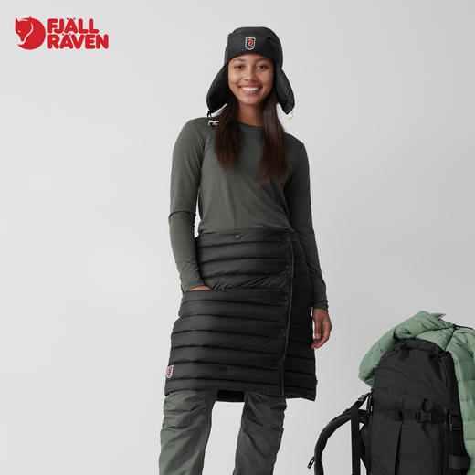 北极狐秋冬女户外保暖露营旅游时尚蓬松短裙羽绒裤 86367 商品图0