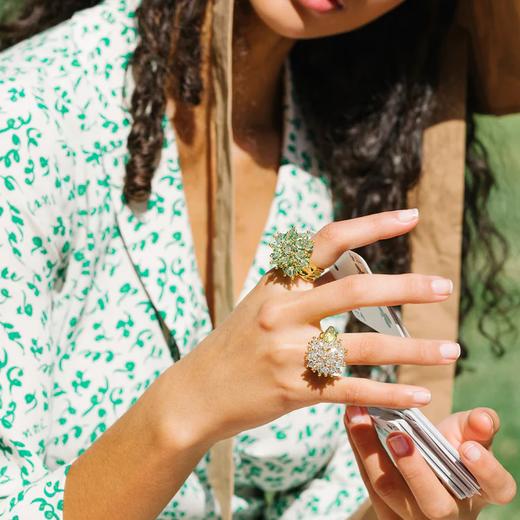 订购6周到｜Annele-Katy Perry 同款-Lush Life-繁茂生命 戒指［芬兰设计师］ 商品图5