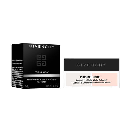 【跨境】GIVENCHY 纪梵希 轻盈无痕明星四宫格 散粉 12克 匀亮肤色 轻盈定妆 商品图1