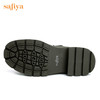【新品特惠】safiya/索菲娅秋冬酷飒2022冬季新款英伦防泼水厚底增高切尔西靴SF24116091 商品缩略图9