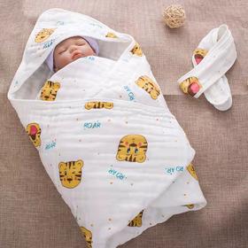 【限时特惠】爆款全棉纱布包被新生儿抱被初生宝宝防惊跳包巾春夏季薄款抱被