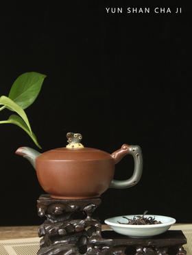 仿古蝴蝶壶紫砂纯手工150毫升