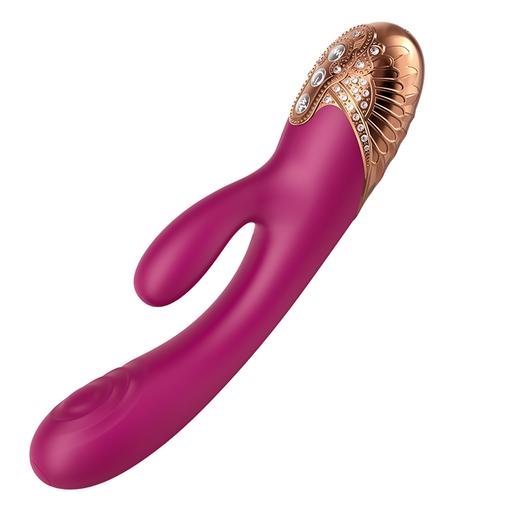 【新品来袭】hapfly炽焰天使震动棒C点+G点双头震动棒双重糕潮滚珠拍打自慰器 商品图1