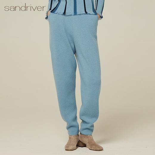 羊绒针织双元宝萝卜裤 SJF94K185K 商品图0