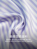 OLrain法式紫色条纹衬衫女早秋2022年新款经典优雅垂感翻领衬衣 商品缩略图2
