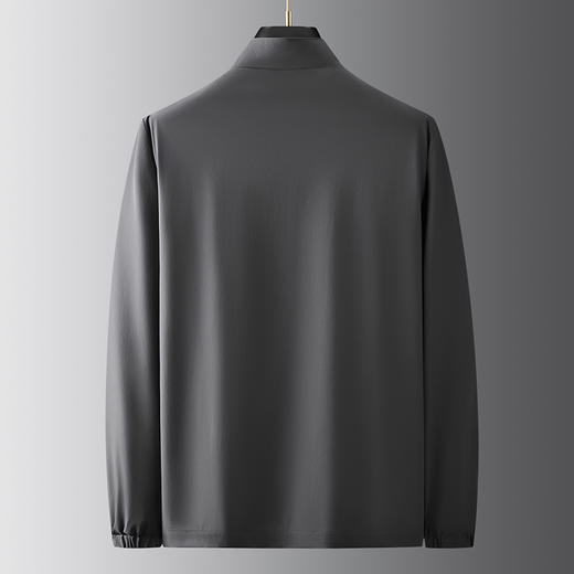 【Q】【新款DTH】大依优型立领外套男宽松加肥加大码上衣夹克设计商务休闲 商品图4