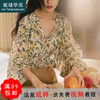 裁缝学苑AQ95春夏新款法式V领长袖衬衫上衣纸样女装小衫碎花打板 商品缩略图0