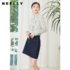 NEELLY纳俪商场同款秋季新款立领碎花衬衫女甜美荷叶边单排扣上衣N22074B04433 商品缩略图1