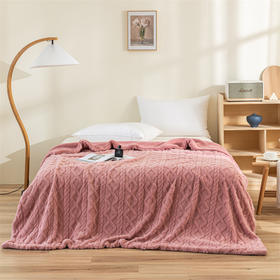 【浓浓暖意 裸睡柔滑】塔芙蓉毛毯 持久保暖 持久恒温 双面柔软 整夜舒适睡眠