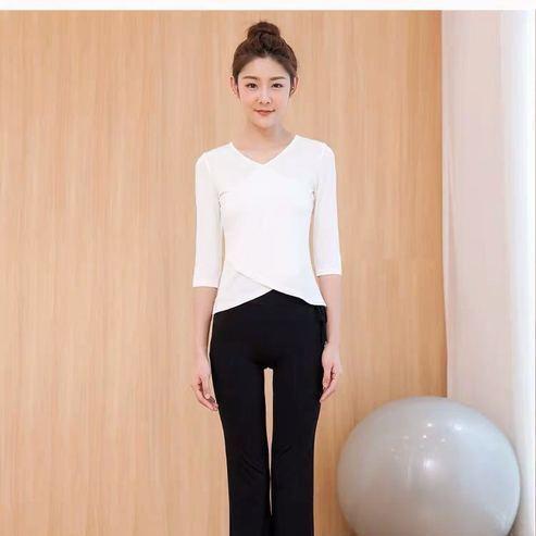 MYFS新款时尚宽松舞蹈练功健身瑜珈初学者莫代尔套装 商品图6