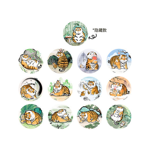 BD1001 我不是胖虎-虎影隨形系列 商品图0