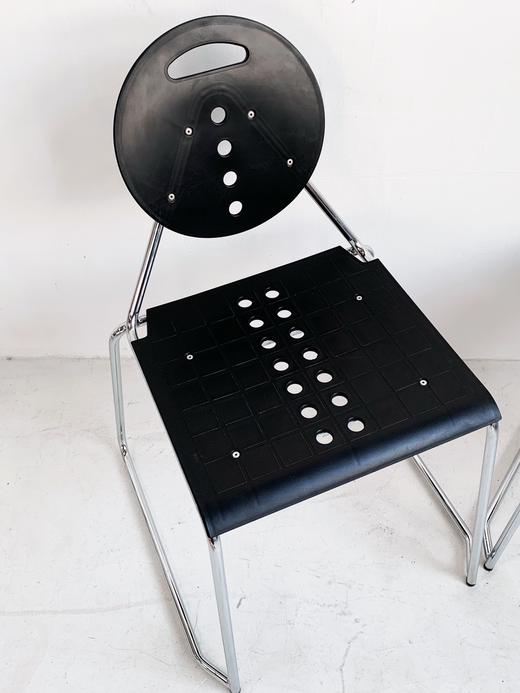 1980s意大利SEGIS孟菲斯风格座椅by Charlie Carlo Bimbi B0103 商品图1