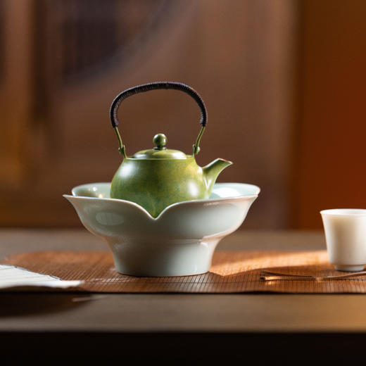 朱炳仁·铜 紫铜小幸壶 非遗铜雕技艺而成 茶壶容量约110ml 商品图2