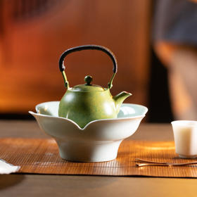 朱炳仁·铜 紫铜小幸壶 非遗铜雕技艺而成 茶壶容量约110ml