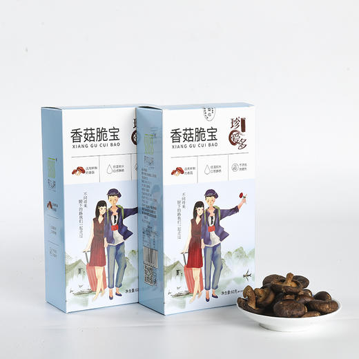 珍爱多 即食香菇脆 3袋装 60g*3 商品图2
