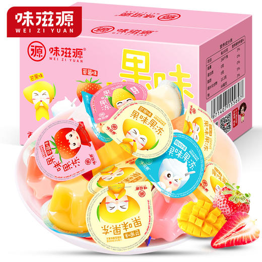 味滋源果味果冻500g*2-XL 商品图0