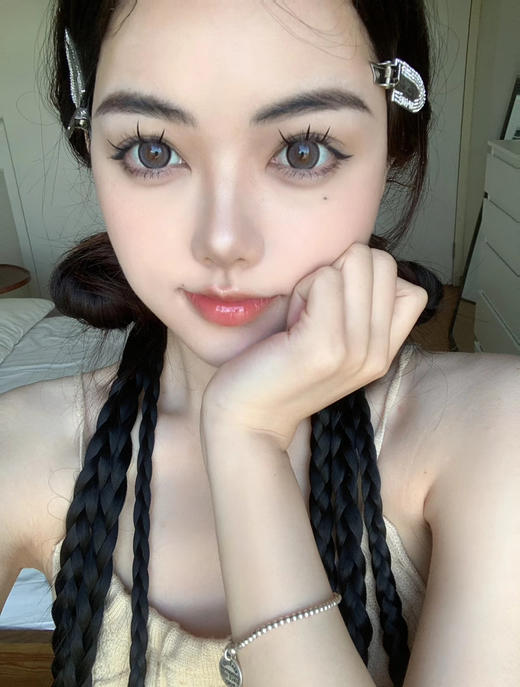 【大直径】Blushgirl-触及真心14.5mm【年抛  0-800度 无525/575】 商品图3