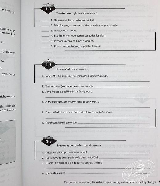 【中商原版】Practice Makes Perfect: Complete Spanish Grammar 英文原版 熟能生巧：西班牙语语法（第4版） Gilda Nissenberg 商品图7