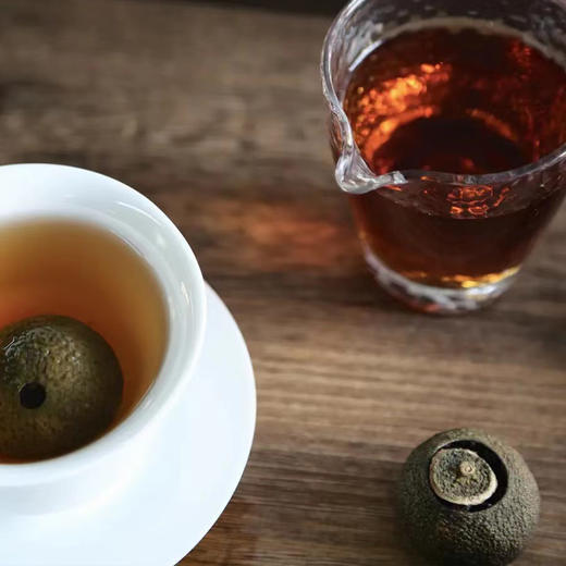 【新会生晒小青柑】选自10年金芽普洱制成 茶性温和 250g/罐 商品图2