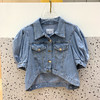 【服饰鞋包】显瘦短款牛仔外套女夏季薄款2022年新款潮ins超火短袖小香风上衣 商品缩略图4