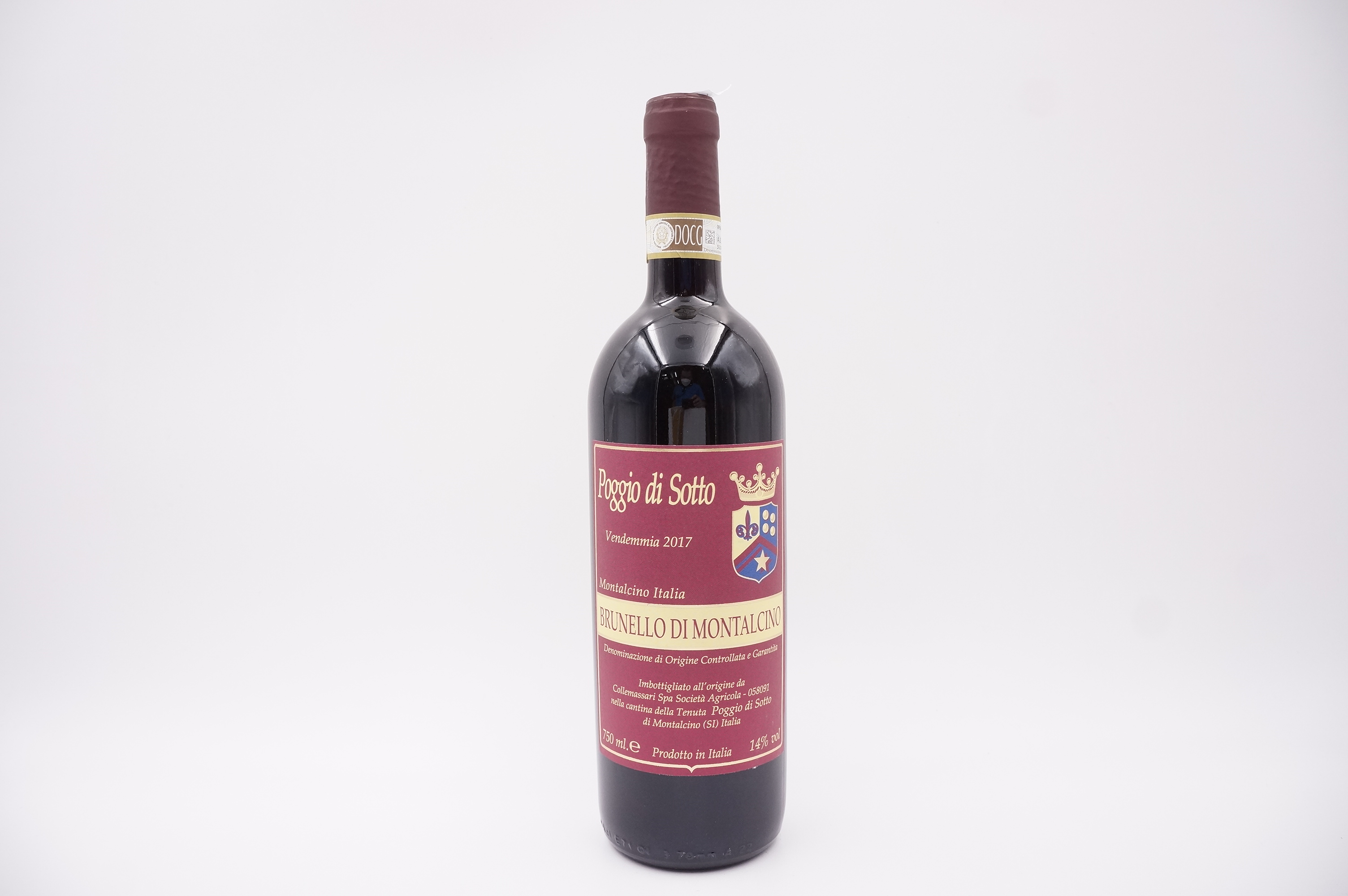 Poggio di Sotto意大利索托丘布鲁奈罗干红葡萄酒2017