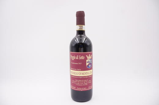Poggio di Sotto意大利索托丘布鲁奈罗干红葡萄酒2017 商品图0