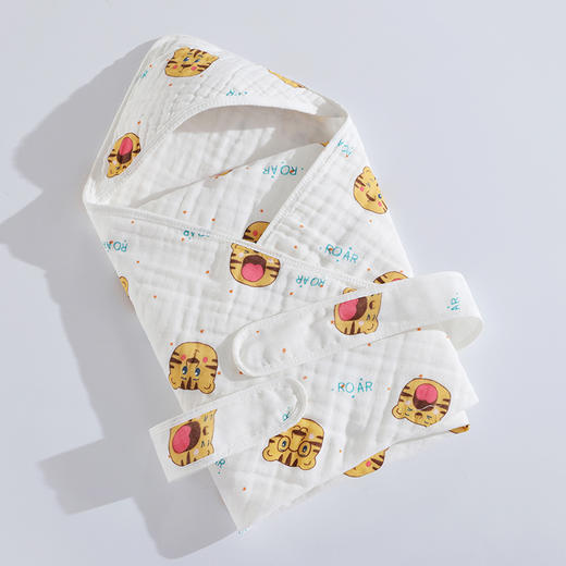 【限时特惠】爆款全棉纱布包被新生儿抱被初生宝宝防惊跳包巾春夏季薄款抱被 商品图14