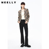 NEELLY纳俪商场同款复古格纹西装外套女秋季新款设计感短款上衣 商品缩略图1