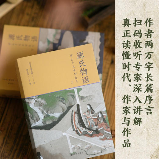 源氏物语 紫式部 著 影响日本文学与文化千年的经典之作5张重要人物关系表27页超长各帖要事简表1700余条注释 文学小说 商品图1