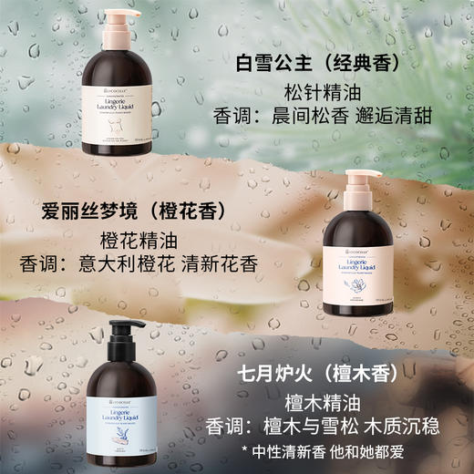 新西兰绽家植萃白雪公主洗衣液内衣裤专用清洗液去黄去血渍300ml 商品图4