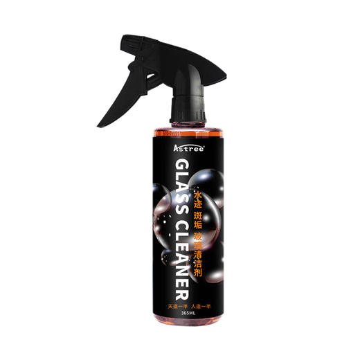 Astree玻璃清洗剂 365ml大容量装油膜去除车家两用 商品图6