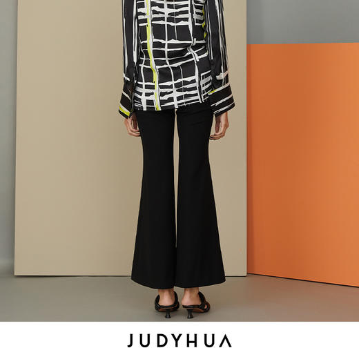 JUDYHUA 垂感修身喇叭裤 商品图2