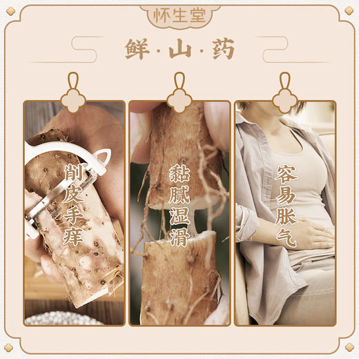 怀生堂铁棍山药粉252g 商品图1
