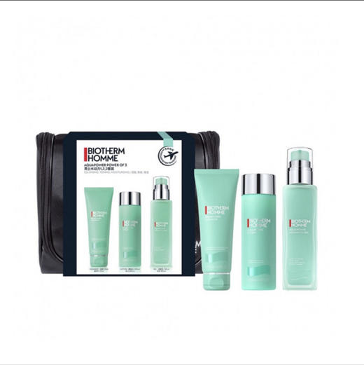 碧欧泉新款增量版 男士水动力护肤品套装三件套 商品图1