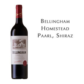 贝灵瀚酒庄家园设拉子红葡萄酒  Bellingham Homestead Paarl Shiraz