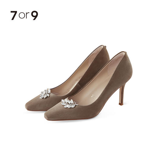 叶片造型橄榄石满钻前扣 商品图2