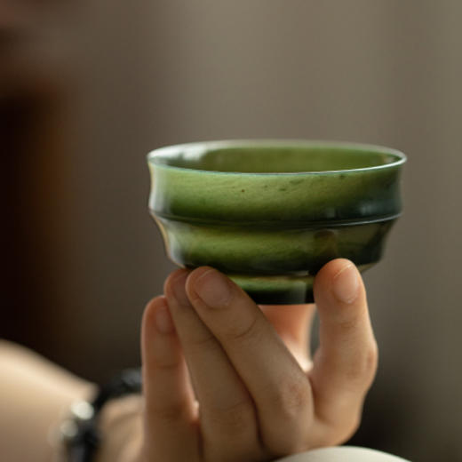 物典·和田青玉主人杯，玉器品茗，如饮仙露琼浆。 商品图2