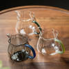 璃享 梅花玻璃公道杯高档茶具新款凤玉茶海单个加厚耐热高级分茶器茶漏 商品缩略图10