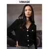 VIMAGE纬漫纪秋季新款百搭修身显瘦开衫外套V1813416 商品缩略图3
