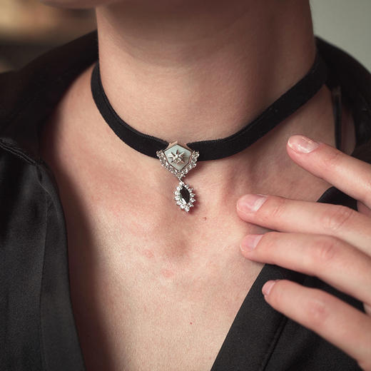 【歌手刘忻/徐若侨同款】Victoria维多利亚中期 | 银河守护项链 商品图3