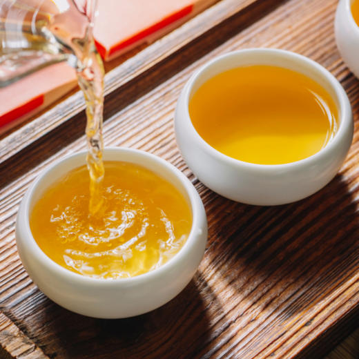 任购三盒有机古树茶 即赠同款礼盒袋*1+礼盒装鎏银斗笠杯*1 商品图4