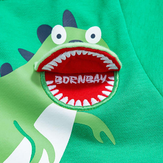 贝贝怡童装男童长袖卫衣秋季新款中小童宝宝儿童卡通带帽外套 商品图8