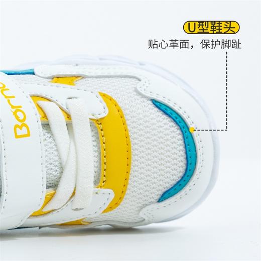 贝贝怡童鞋秋冬新品儿童稳步鞋时尚中小童宝宝网面加绒保暖鞋子224X427 商品图6